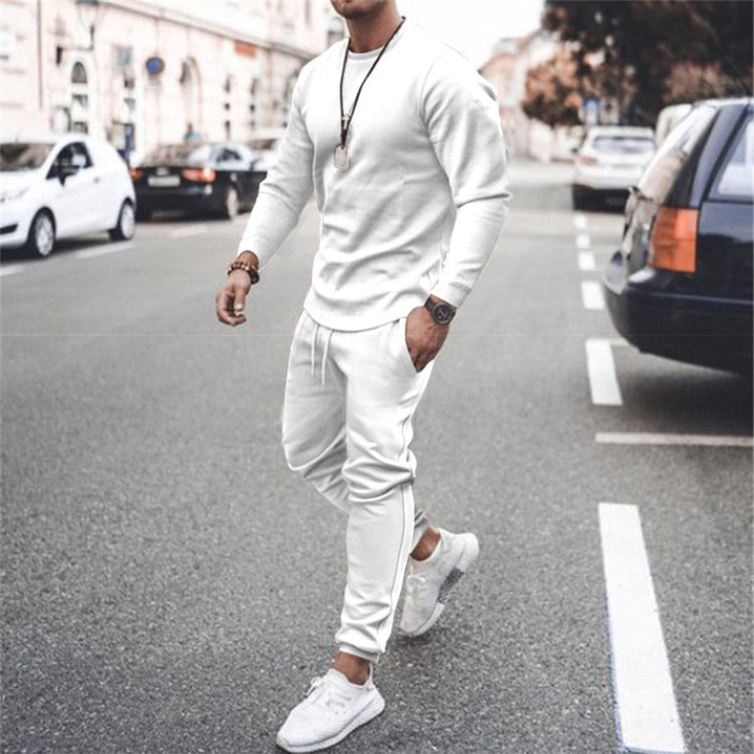 Męski dres Luka – uniwersalny komplet dresowy. Zimowy, stylowy i wygodny strój, idealny na casual.