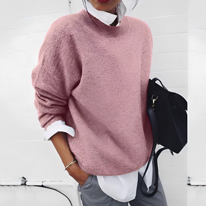 Stylowy męski sweter w eleganckim, klasycznym wzorze. Odzież męska, idealna na zimę.