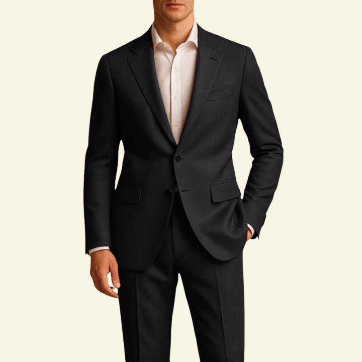 Bordowy garnitur męski slim fit. Stylowy, formalny strój dla mężczyzn, idealny na uroczystości i modne wyjścia.
