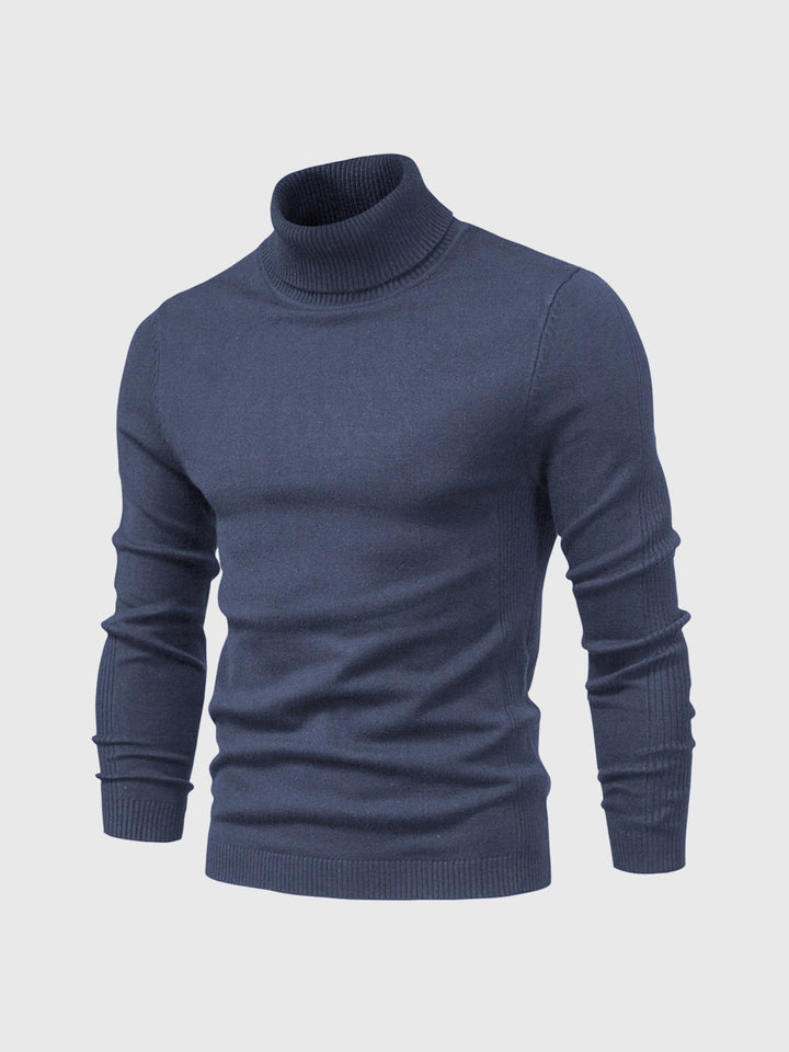 Elegancki golf męski, uniwersalny na różne okazje, modny dodatek do stylizacji.