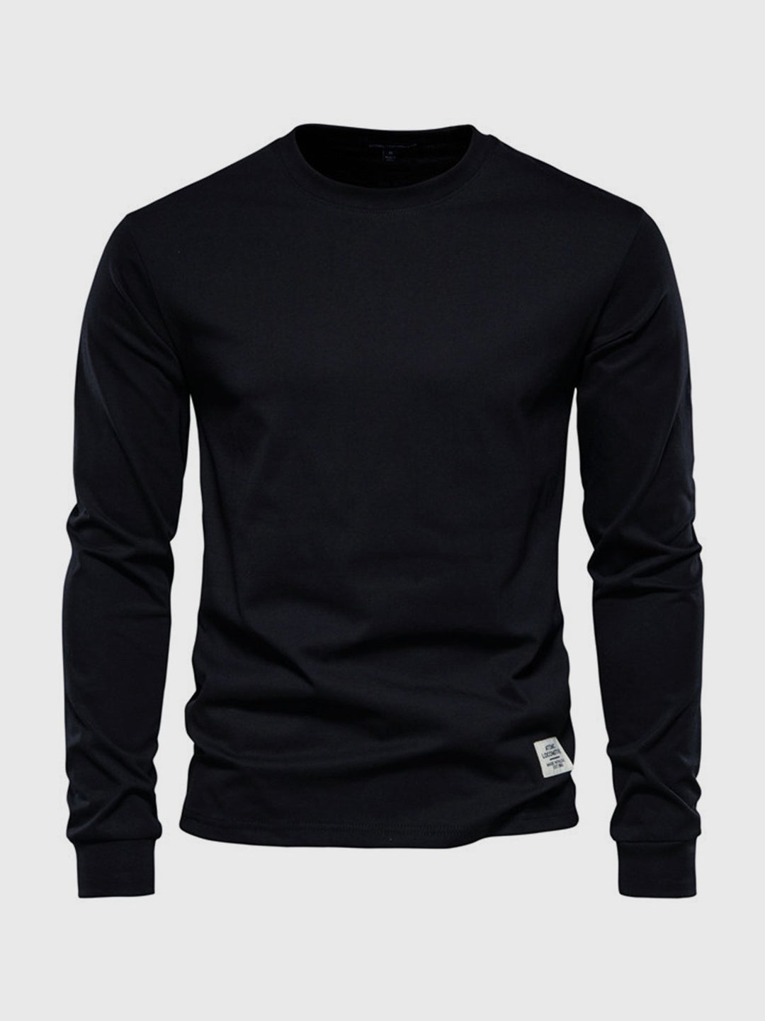 Wygodna koszulka z długim rękawem, uniwersalny longsleeve męski do stylizacji codziennych i na jesień.