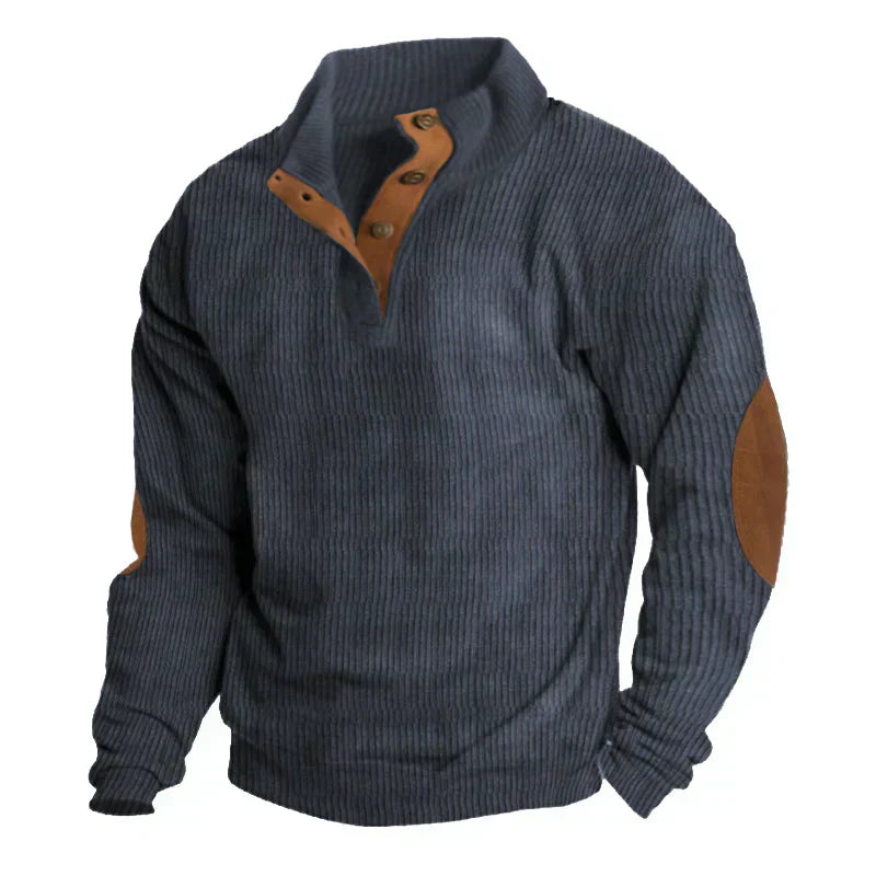 Męski sweter Armand, klasyczny krój, ponadczasowy styl. Idealny na jesień i zimę. Elegancki casual dla mężczyzn.