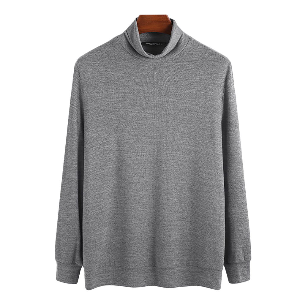 Elegancki męski sweter golf, klasyczny fason. Wygodny i ciepły, pasuje do stylizacji casualowych i smart-casual.