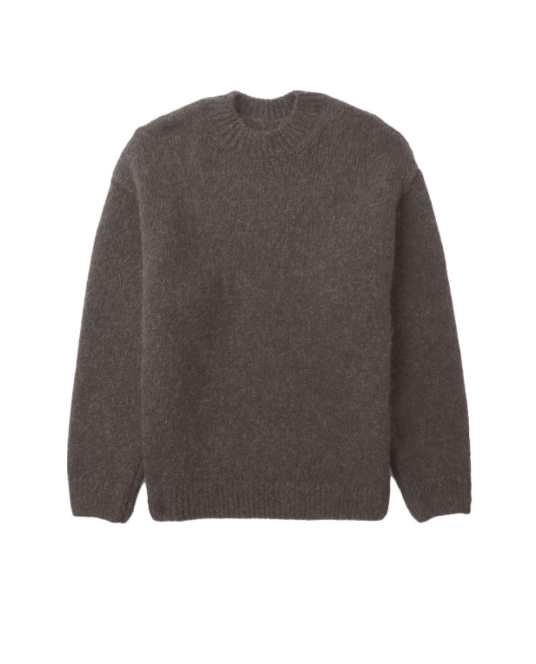 Modny męski sweter jesienno-zimowy, teksturowana dzianina. Dopasowany krój, styl i komfort.