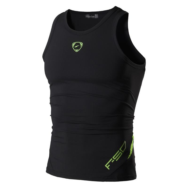 Męski tank top z modnym nadrukiem. Dopasowany krój, komfortowa letnia koszulka bez rękawów, idealna na co dzień i trening.