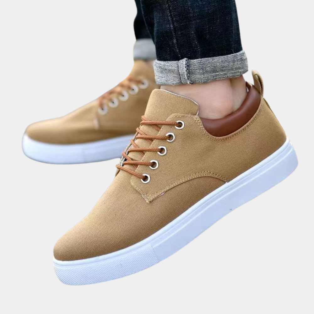 Wygodne męskie buty casualowe, idealne na co dzień. Lekkie, przewiewne, doskonałe na wiosnę i lato.