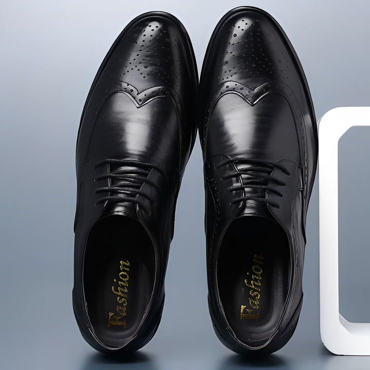 Komfortowe buty męskie Earold do pracy i na co dzień. Klasyczne sznurowane obuwie, idealne do stylu smart casual.