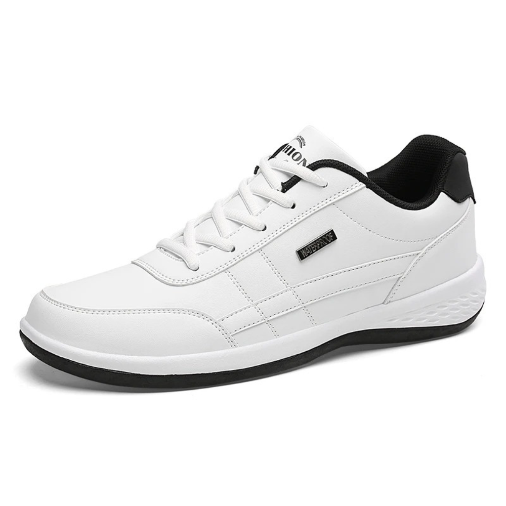 Nowoczesne męskie buty codzienne, stylowe sneakersy miejskie zapewniające komfort noszenia.