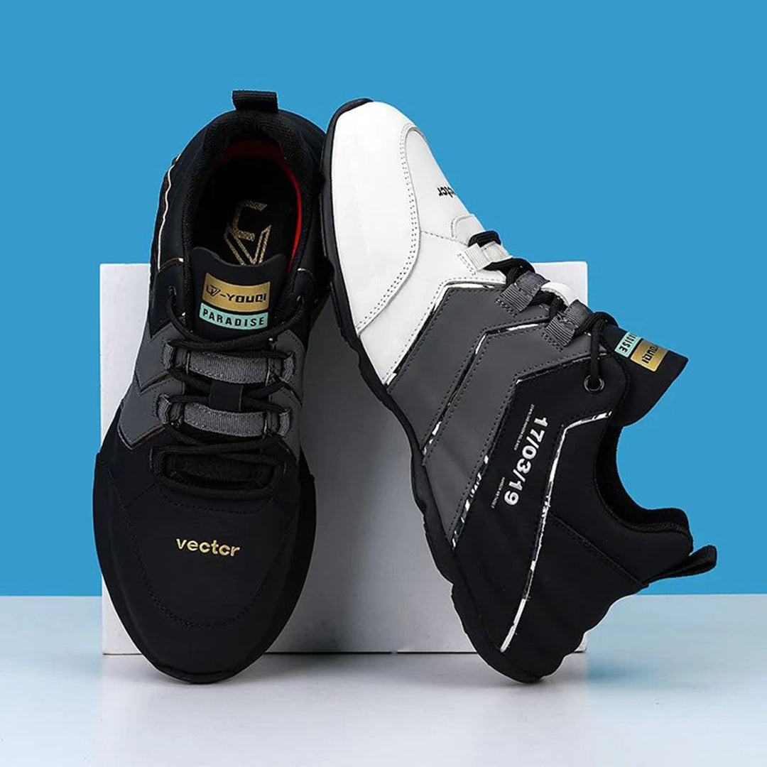 Oddychające męskie buty sportowe, komfortowe sneakersy z siateczki. Idealne na co dzień, zapewniają wygodę.