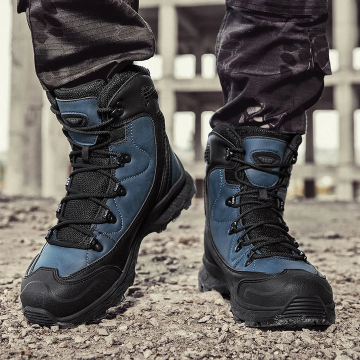 Komfortowe męskie buty na jesień/zimę. Stabilność i przyczepność na trudnym terenie. Obuwie outdoor.