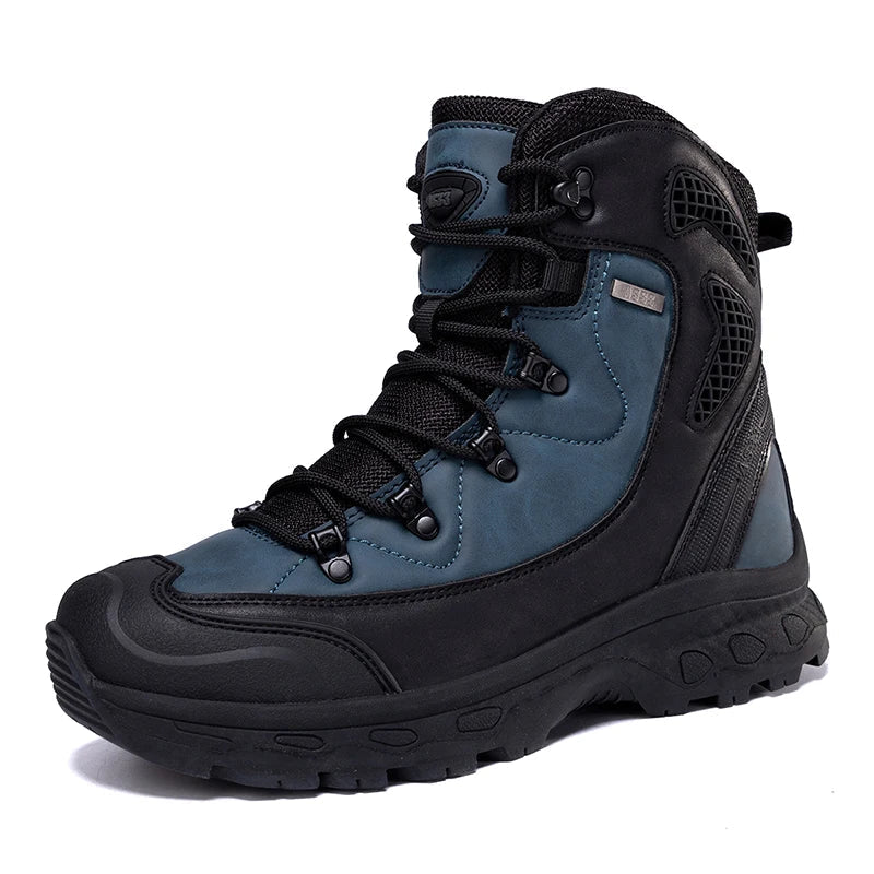 Wytrzymałe męskie buty outdoor. Ochrona i stabilność na jesienne/zimowe wędrówki.