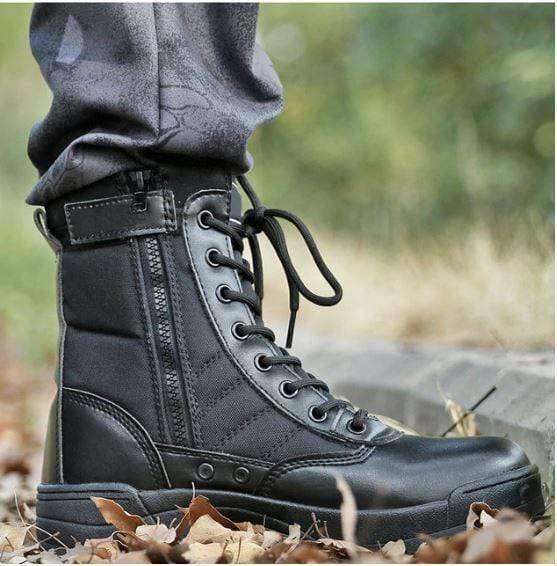 Męskie buty na śnieg z zamkiem i sznurowaniem, dla komfortu. Solidne obuwie zimowe trekkingowe, różne kolory.