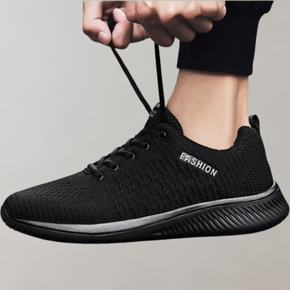 Zielone stylowe sneakersy męskie Kornelius, zimowe buty miejskie zapewniające komfort.
