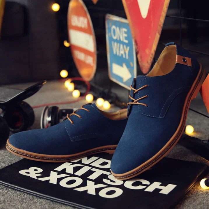 Męskie eleganckie buty casual na co dzień. Wygodne, modne obuwie męskie w stylu smart casual. Komfort i styl.