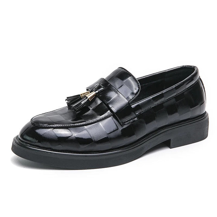 Męskie skórzane mokasyny, wsuwane, eleganckie buty do pracy i na spotkania. Wygodne i stylowe obuwie męskie.