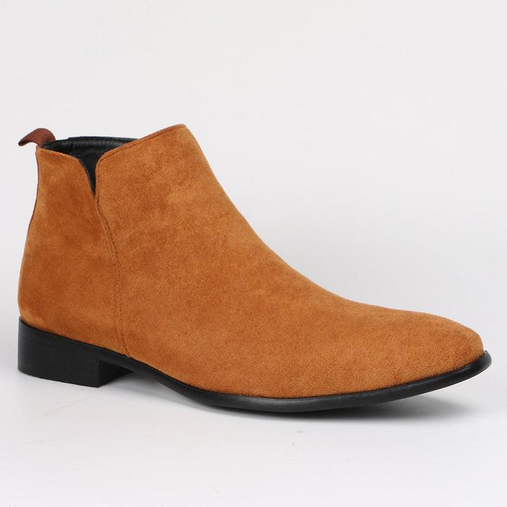 Wszechstronne męskie botki Malcom. Eleganckie buty na jesień, zimę i formalne wyjścia. Styl vintage.