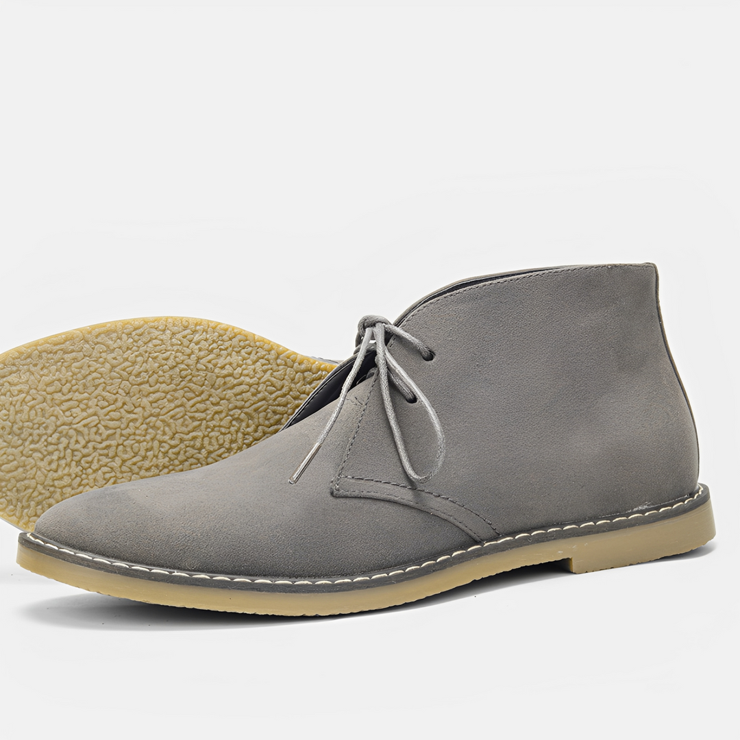Trwałe męskie buty chukka, solidne obuwie klasyczne. Eleganckie i wygodne buty na jesień/zimę dla mężczyzn.
