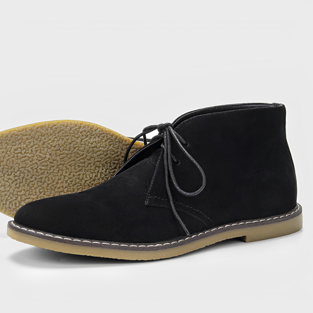 Klasyczne męskie buty chukka. Wygodne, eleganckie obuwie codzienne i sezonowe. Idealne buty męskie na jesień/zimę.