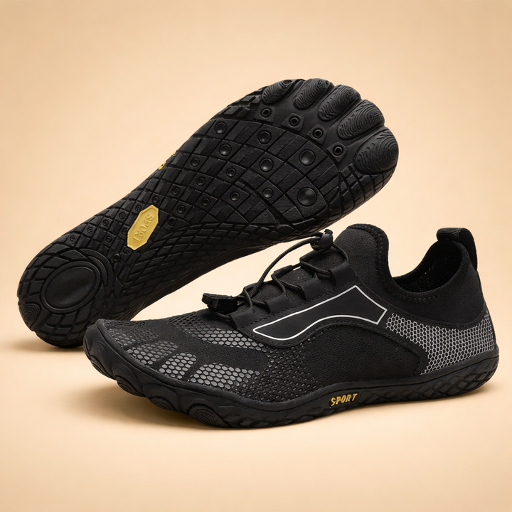 Męskie lekkie buty barefoot do codziennego użytku i sportu, zapewniające naturalny ruch i komfort.