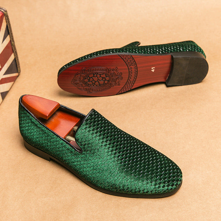 Czarne mokasyny męskie Leonard, eleganckie buty loafers. Komfortowe obuwie codzienne i formalne, klasyczny styl męski.