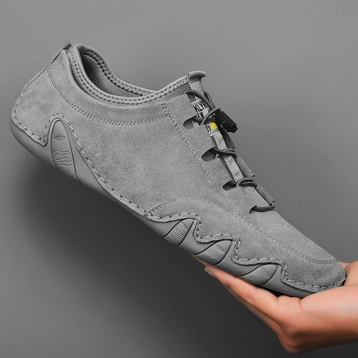 Męskie mokasyny sportowe, przewiewne, z amortyzacją. Wygodne buty casual slip-on na lato.