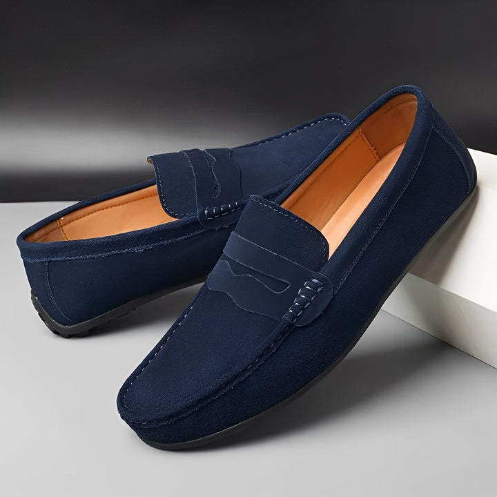 Uniwersalne męskie mokasyny Verona, lekkie buty męskie, idealne do letnich i wiosennych stylizacji.