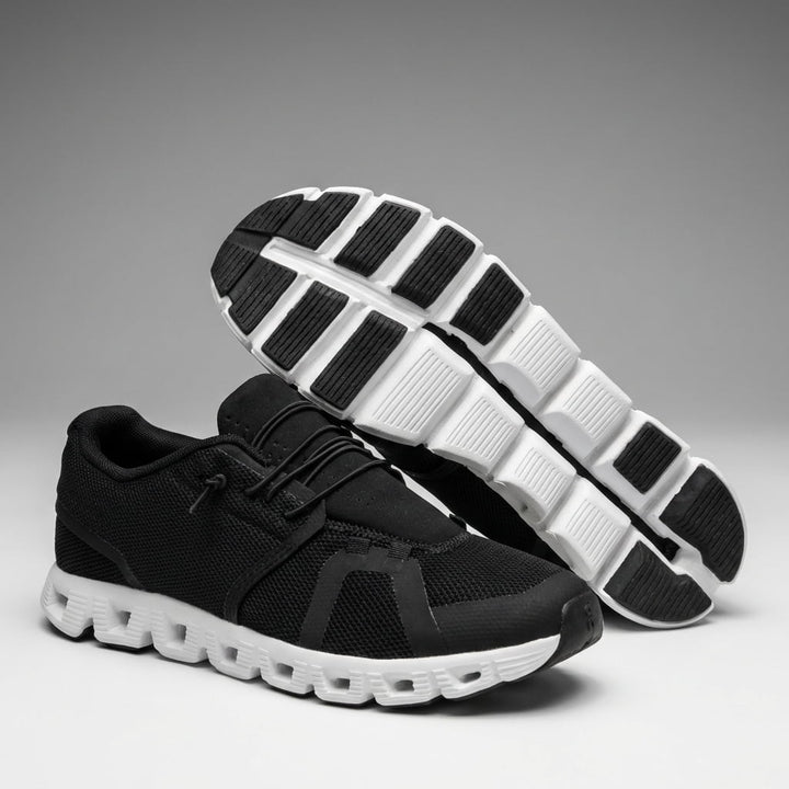 Męskie niskie sneakersy sznurowane, idealne obuwie sportowe i casualowe na co dzień.