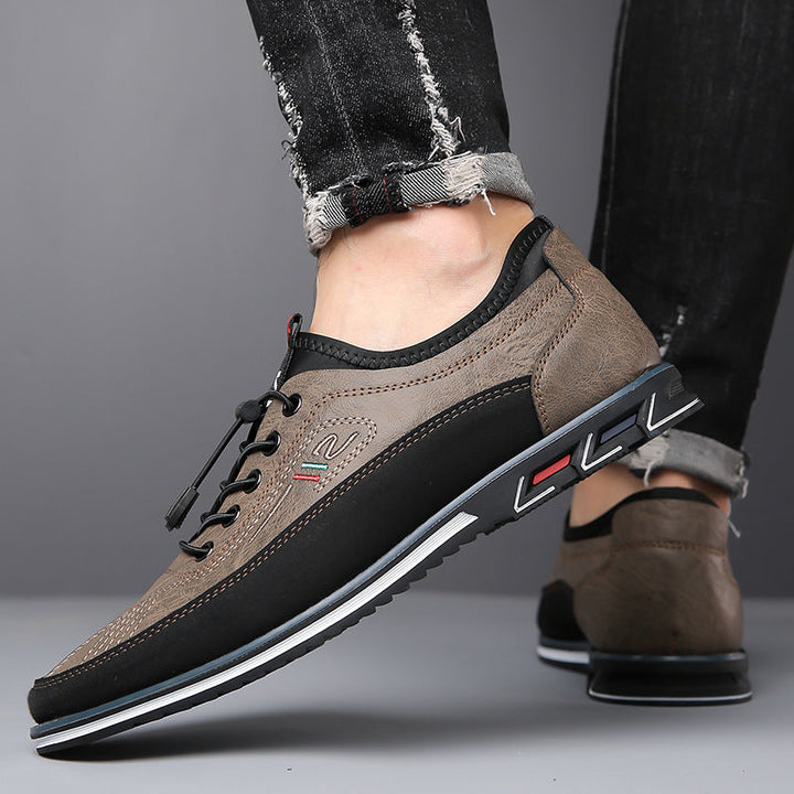 Eleganckie casualowe sneakersy męskie, uniwersalne i wygodne, idealne do wielu stylizacji.