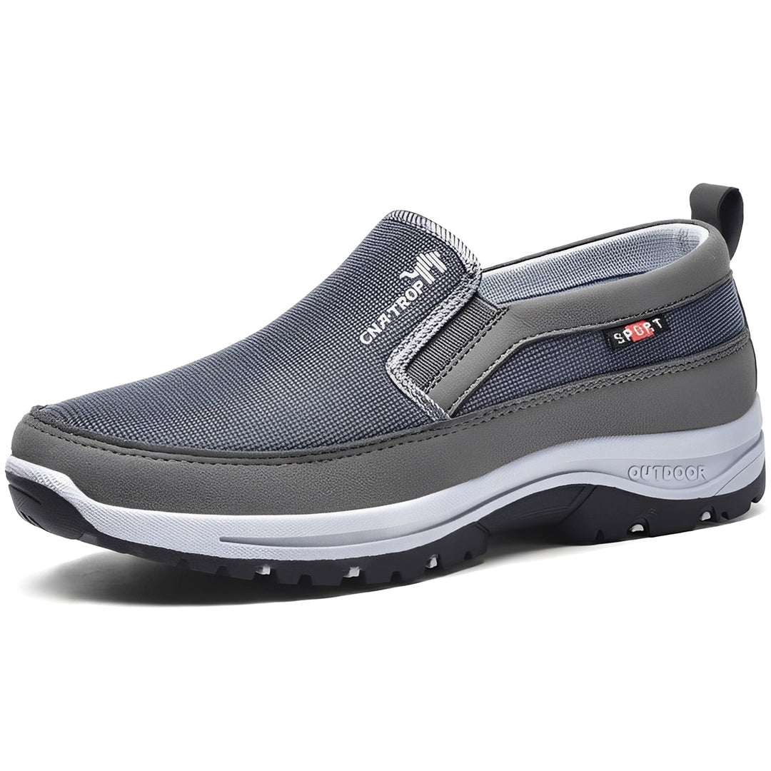 Wytrzymałe męskie buty sportowe/trekkingowe, wodoodporne, idealne na co dzień i jesień.