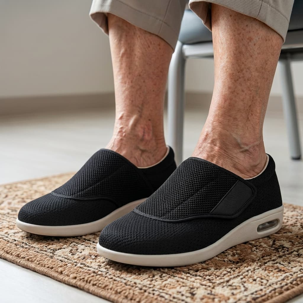Lekkie przewiewne męskie buty wsuwane, wygodne na lato i wiosnę. Idealne do chodzenia.