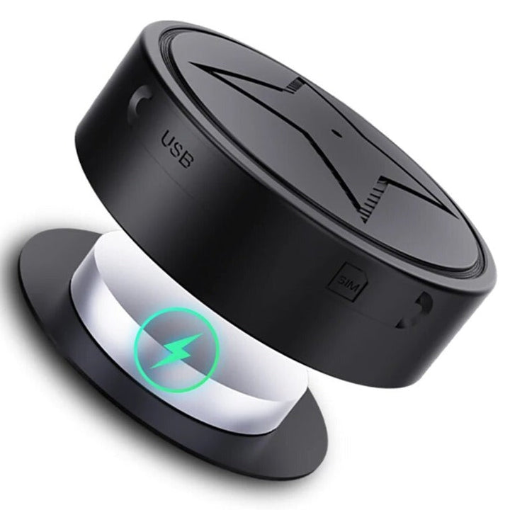 Magnetyczny lokalizator GPS do samochodu. Mini tracker do śledzenia pojazdu, zabezpieczenie przed kradzieżą.