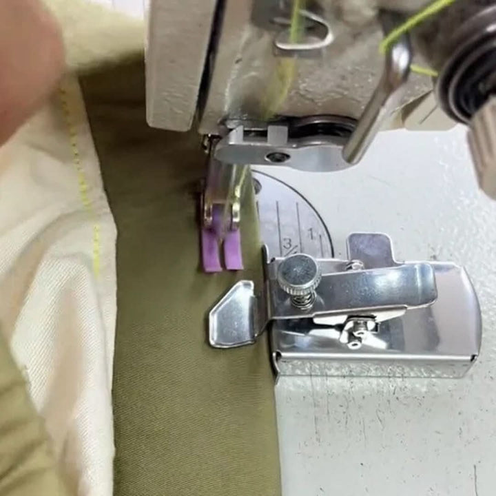 Praktyczny magnetyczny ogranicznik szwów ułatwia precyzyjne szycie. Stabilna pomoc do maszyn do szycia.
