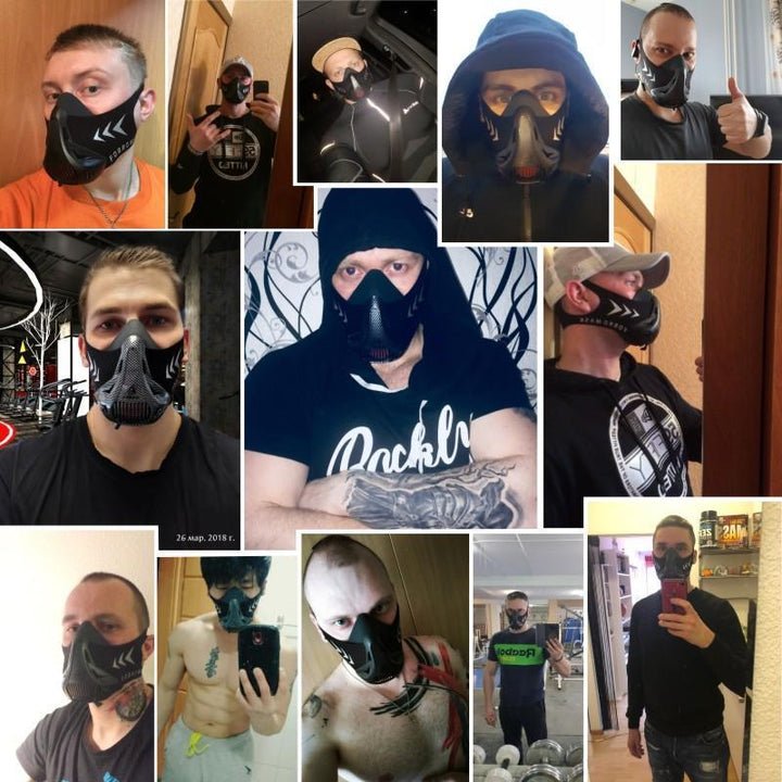Profesjonalna maska treningowa dla sportowców. Wzmacnia płuca, optymalizuje oddech i zwiększa wytrzymałość.