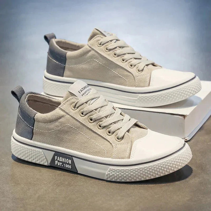 Zielone sneakersy męskie zapewniające komfort i modny wygląd