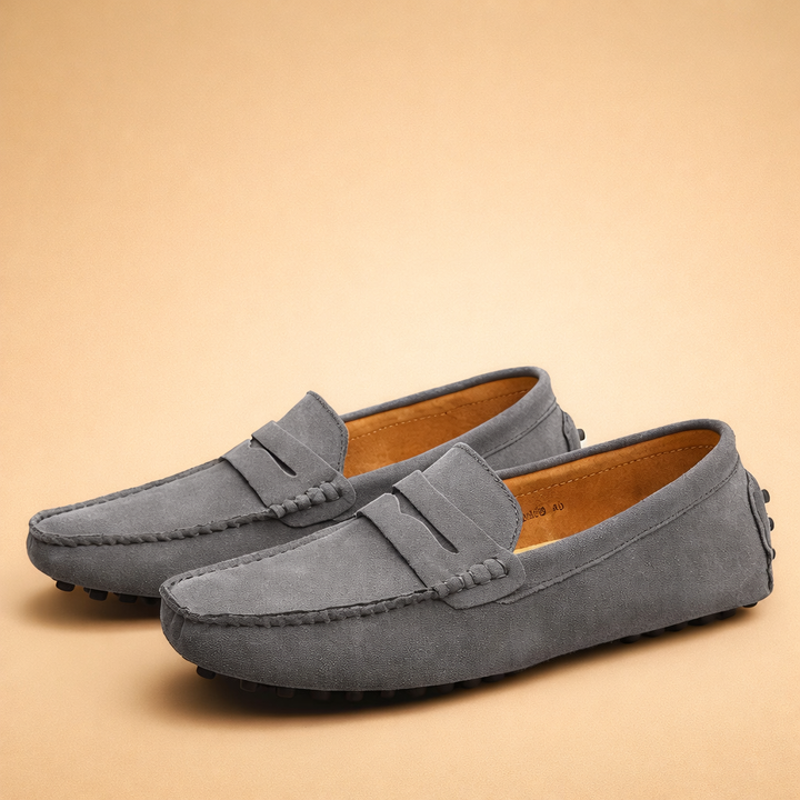 Wygodne buty męskie wsuwane stylizacja na sezon letni