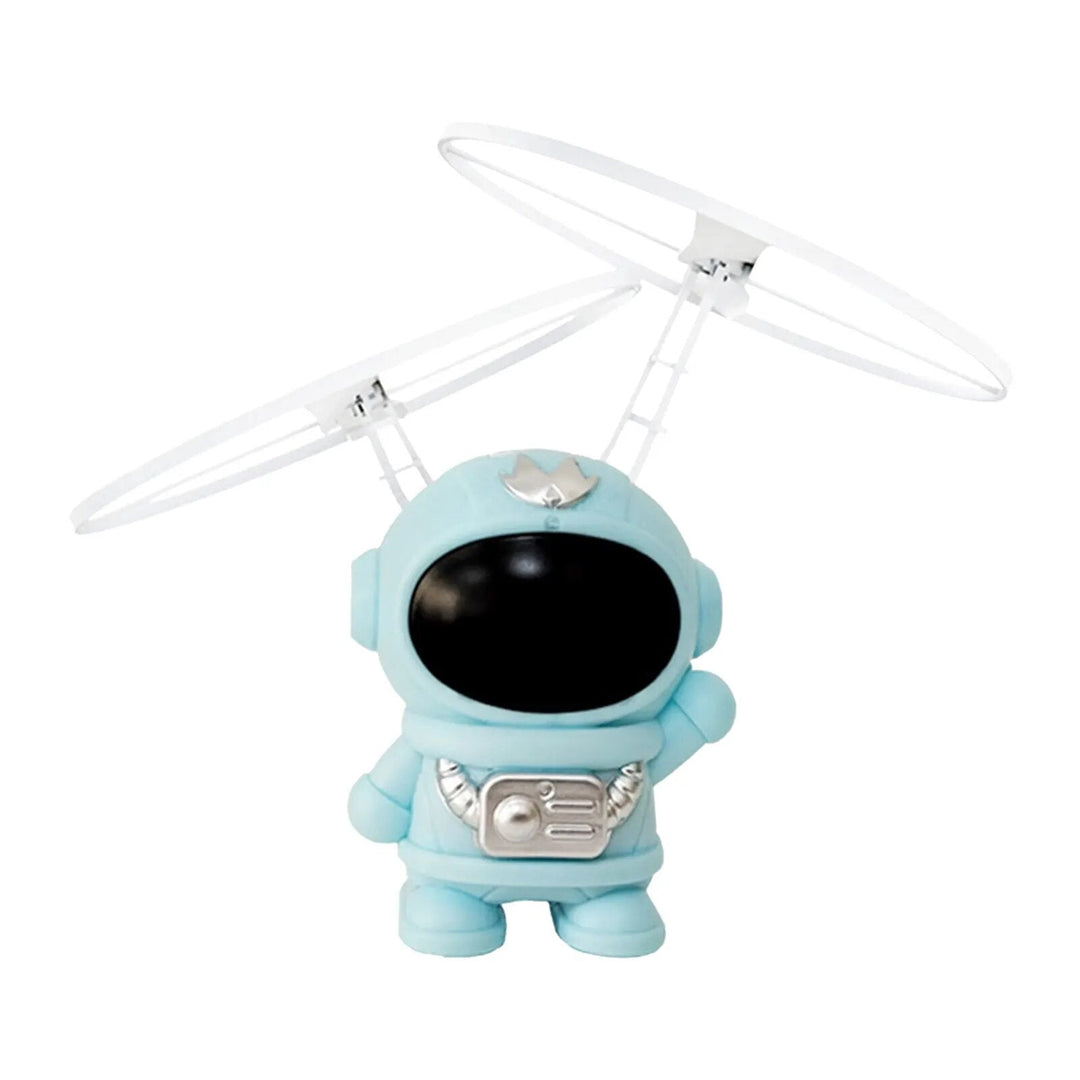 Mini dron zabawka, idealny do latania w pomieszczeniach, lekki i wytrzymały dla małych pilotów.