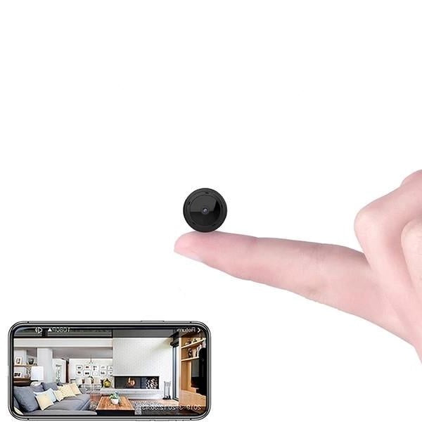 Mini kamera WiFi Full HD do monitoringu domu/biura, zdalny dostęp, dyskretne bezpieczeństwo.
