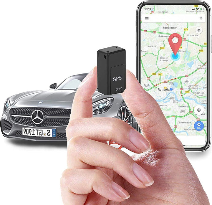 Mini magnetyczny lokalizator GPS do globalnego śledzenia. Dyskretny tracker pojazdu dla bezpieczeństwa.