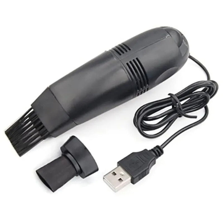 Mini odkurzacz USB, łatwe usuwanie kurzu z monitora, klawiatury i biurka.