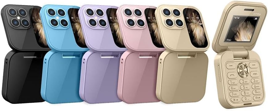 Kompaktowy mini telefon z USB-C, Dual SIM. Łatwe ładowanie i wytrzymała bateria.