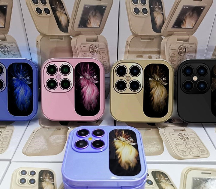 Mini telefon z odtwarzaczem MP3 i Dual SIM. Słuchaj muzyki wszędzie. Lekki i praktyczny.