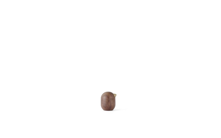 Dekoracyjna figurka ptaszka, minimalistyczna ozdoba na półkę do nowoczesnego salonu.