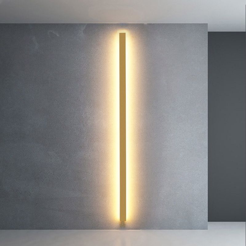 Minimalistyczna lampa LED na ścianę, designerskie oświetlenie, idealna do domu i salonu.