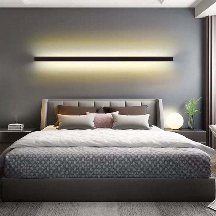 Designerska lampa ścienna LED, minimalistyczne oświetlenie do przedpokoju, sypialni.