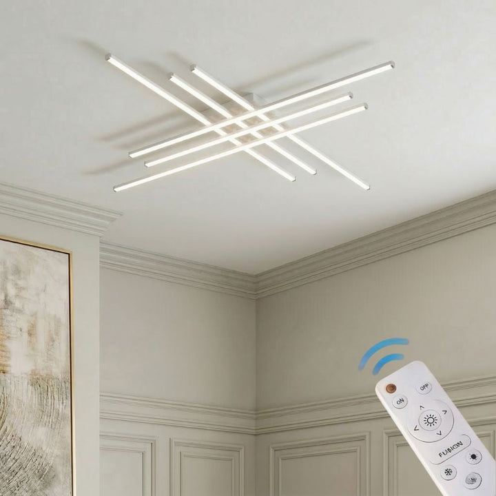 Lampa sufitowa LED, ściemnialna, do sypialni. Stwórz idealną atmosferę.