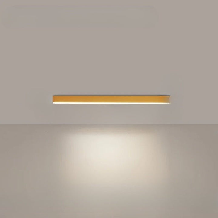 Biała lampa sufitowa LED, nowoczesna. Minimalistyczny styl skandynawski. Idealna do sypialni.