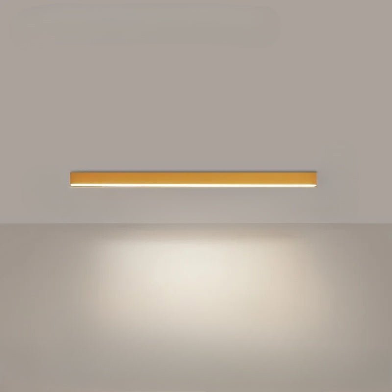 Lampa sufitowa LED wykonana z aluminium. Skandynawska, minimalistyczna. Idealna do biura lub salonu.
