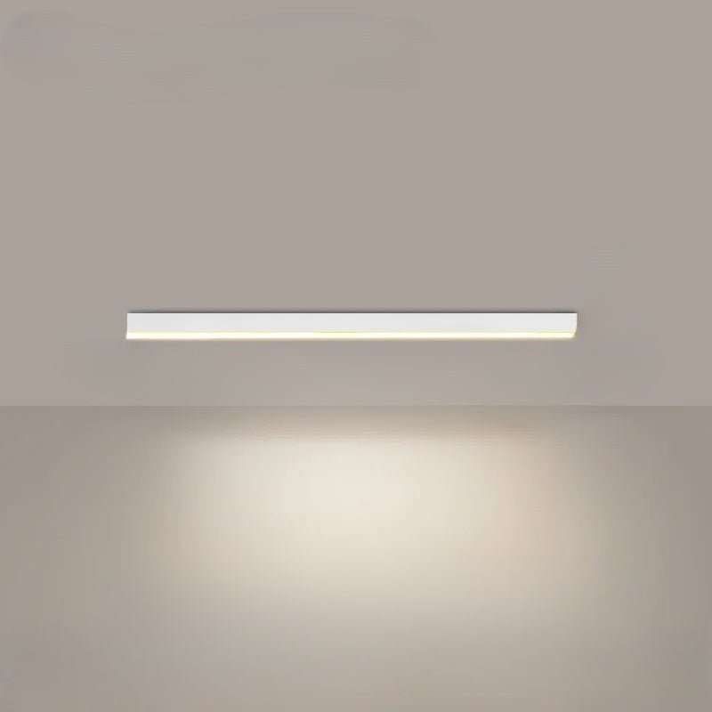 Lampa sufitowa LED z aluminium i akrylu. Minimalistyczny design, oświetlenie skandynawskie do każdego domu.