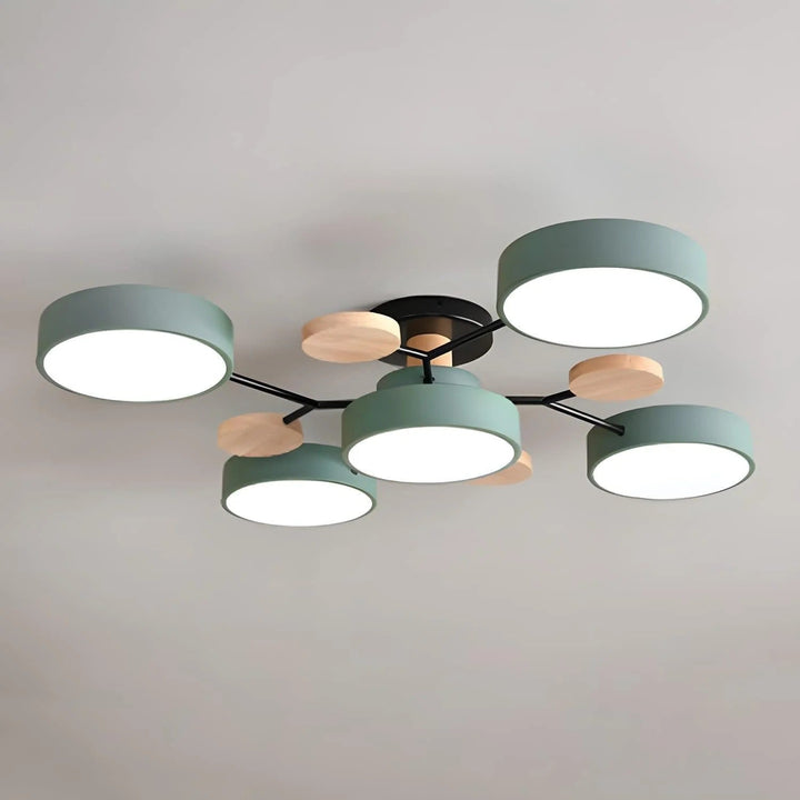 Podłużna lampa sufitowa LED idealna nad wyspę kuchenną lub stół