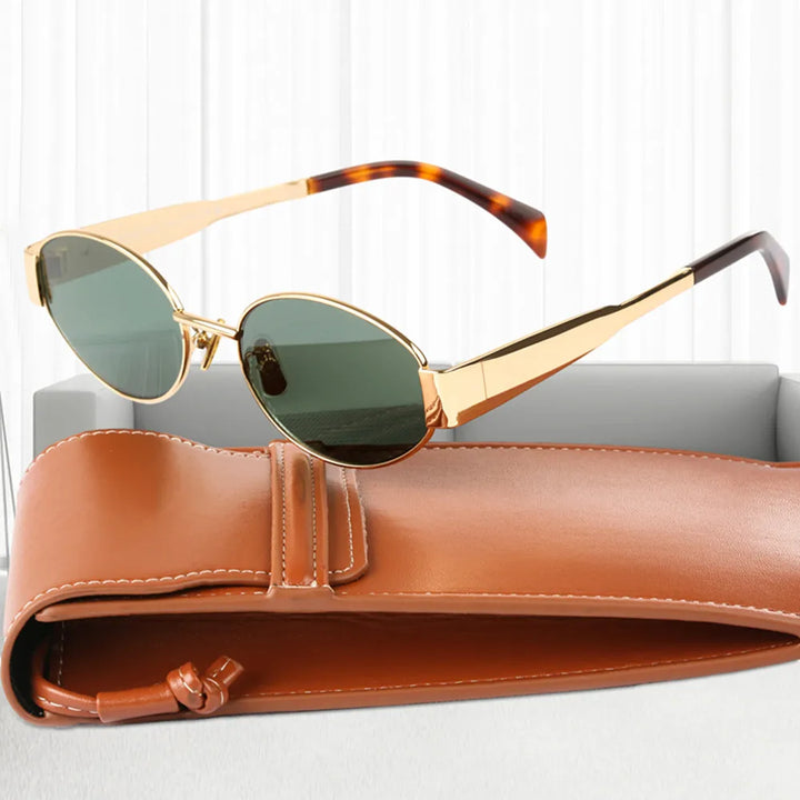 Stylowe okulary przeciwsłoneczne unisex. Elegancki, czarny model z filtrem UV dla modnego wyglądu.